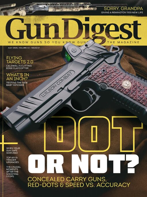 Cover image for Gun Digest